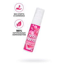 Съедобная гель-смазка TUTTI-FRUTTI для орального секса со вкусом BUBBLE GUM, 30 гр