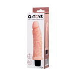 Реалистичный вибратор A-Toys by TOYFA Plim, TPE, телесный, 19,5 см