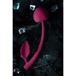 Вагинальный шарик JOS WILD CHERRY, силикон, бордовый, 13 см