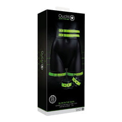 Набор для бондажа Thigh Cuffs & Belt (S/M)