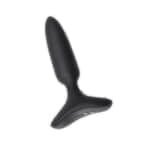 Анальная втулка LOVENSE Hush 2 (XS), силикон, черная, 12,1 см