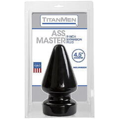 Анальная пробка большого размера без вибрации TitanMen® Tools - Butt Plug - 4.5 Dia