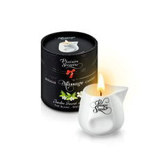 MASSAGE CANDLE WHITE TEA 80ML Свеча с массажным маслом Белый чай 80 мл