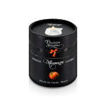 MASSAGE CANDLE PEACH 80ML Свеча с массажным маслом Персик 80 мл