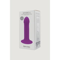 Дилдо на присоске с двойной плотностью ADRIEN LASTIC DILDO HITSENS DUAL DENSITY S06 Purple