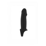 Увеличивающая насадка на пенис закрытого типа No.33 - Stretchy Penis Extension - Black