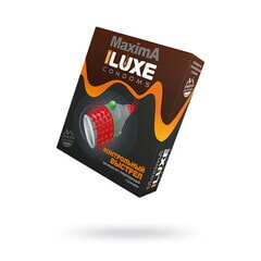 Презервативы Luxe, maxima, «Контрольный выстрел», 18 см, 5.2 см, 1 шт.