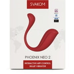 Интерактивный вибромассажер PHOENIX NEO 2 Red