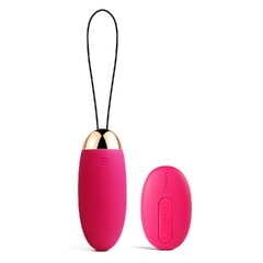 Виброяйцо Elva Plum Red с пультом управления