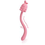Мини-вибростимулятор Cute Bunny, розовый