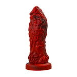 Вибратор Black&Red by Toyfa Monster Docus, силикон, красно-черный, 20 см