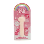 Вибропуля Unihorn USB - Heart Throb, светло-розовый