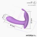 Вибростимулятор-бабочка для клитора и зоны G WINGY