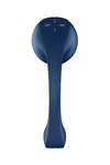 Вибратор для точки G  с вакуумно-волновой стимуляцией Satisfyer Pro+ Wave 4 APP, силикон, синий