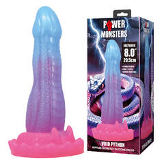 Void Python, фаллоимитатор на присоске, серии Power Monsters, 20,5 см