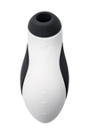 Вакуумно-волновой бесконтактный стимулятор клитора Satisfyer Orca, силикон, черный, 11,5 см.