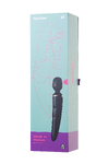 Нереалистичный вибратор Satisfyer Wand-er Woman, ABS пластик, черный, 34 см
